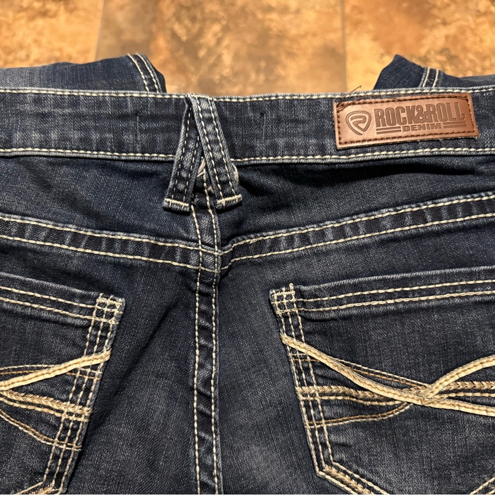 Rock & Roll Cowgirl Dark Blue Jeans